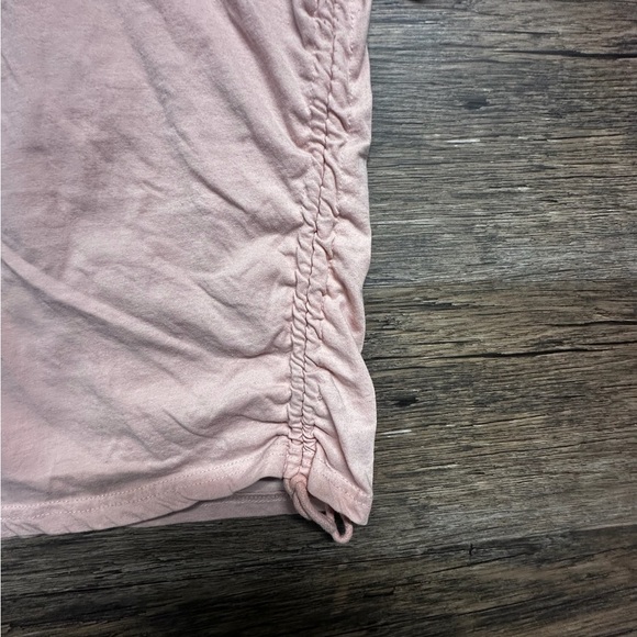 On Fire Strawberries Pink Short Sleeve Tee with Farm Fresh Design - Picture 5 of 7